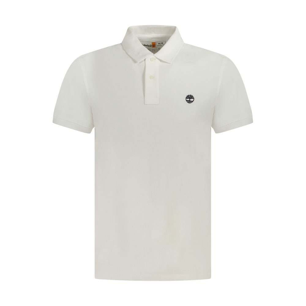 Timberland Cotton Polo Shirt in White