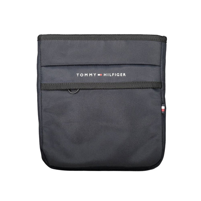 Tommy Hilfiger Blaue Schultertasche aus Polyester