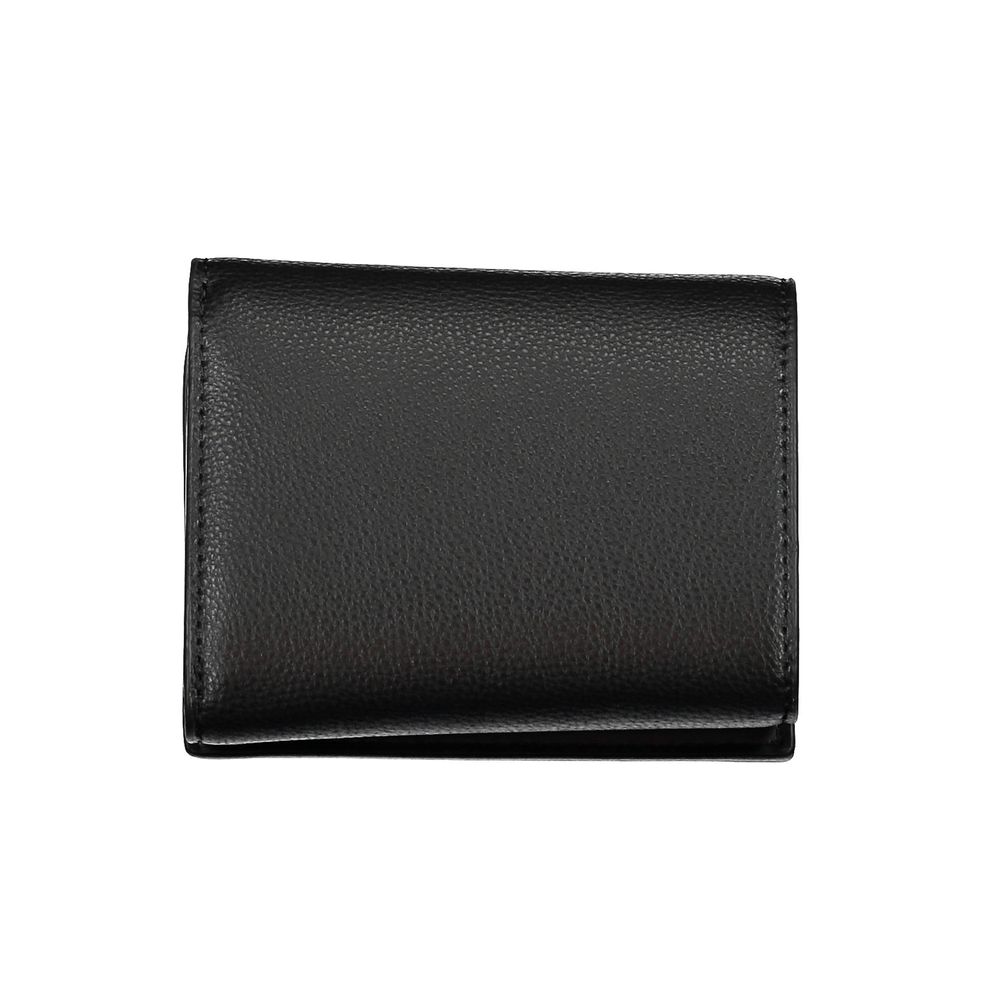 Tommy Hilfiger Schwarze Geldbörse aus Polyurethan für Damen