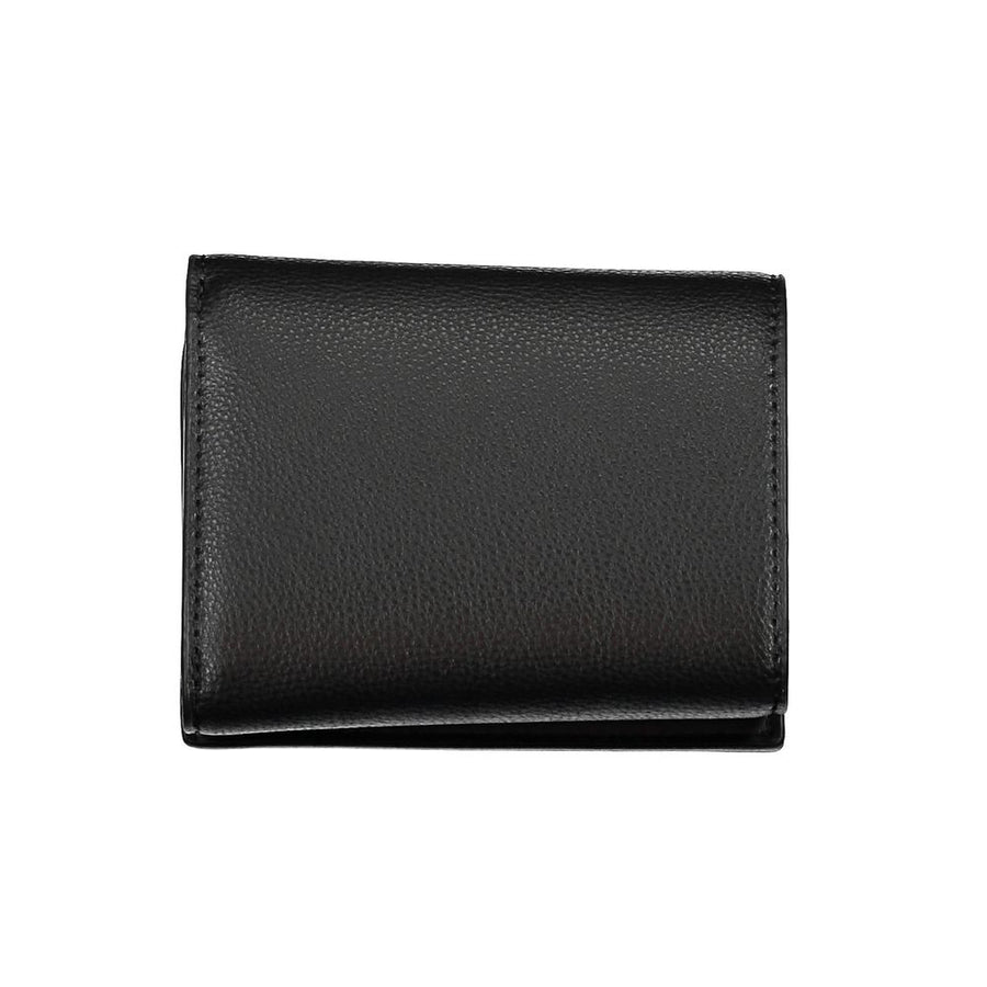 Tommy Hilfiger Schwarze Geldbörse aus Polyurethan für Damen