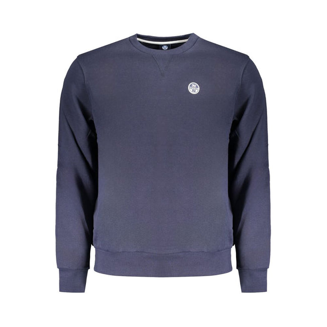 North Sails Blauer Baumwollpullover für Herren