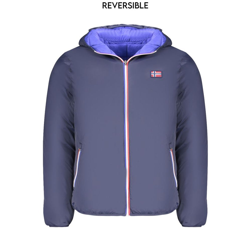 Norway 1963 Blaue Polyamid Herren Jacke