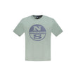 North Sails Verde Baumwoll-T-Shirt für Herren