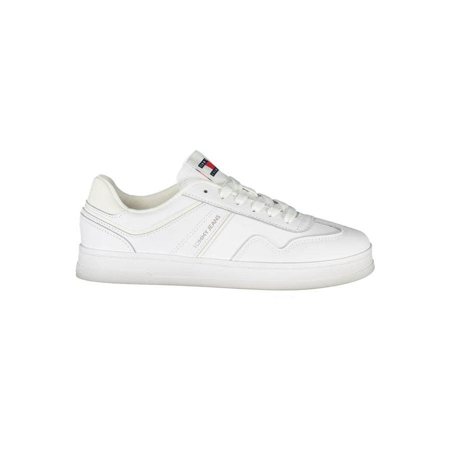 Tommy Hilfiger White Women's Polyurethane Sneakers
