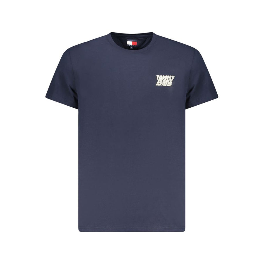 Tommy Hilfiger Men's Blue Cotton T-Shirt