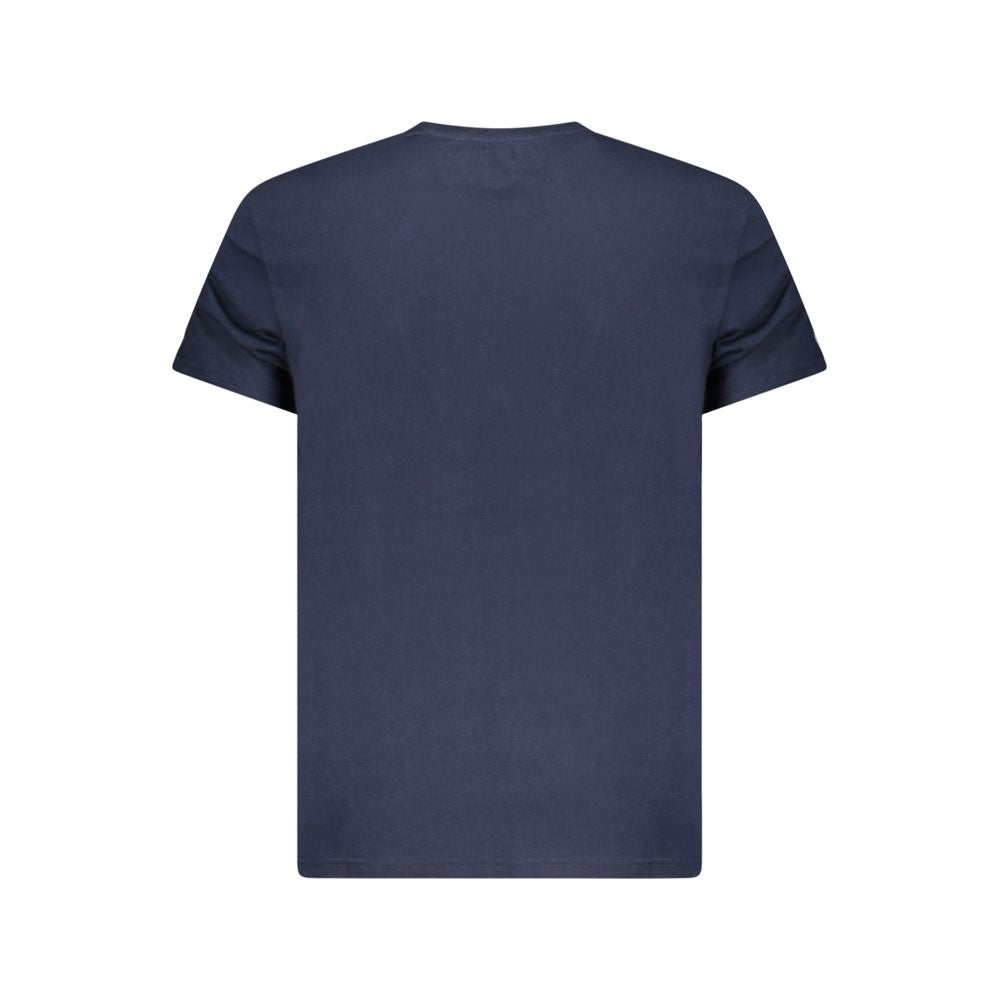 Tommy Hilfiger Men's Blue Cotton T-Shirt