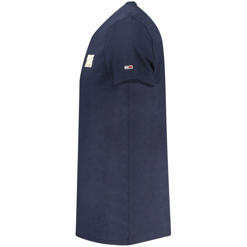 Tommy Hilfiger Blu Baumwoll-T-Shirt für Herren