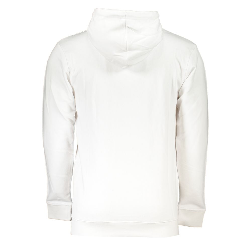 Cavalli Class Bianco Baumwoll-Sweatshirt für Herren