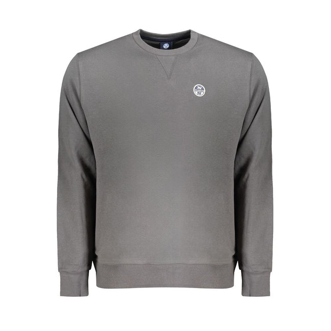 North Sails Grigio Baumwoll-Sweatshirt für Herren