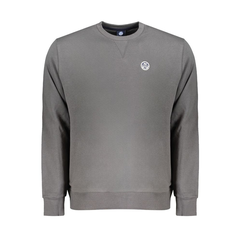 North Sails Grigio Baumwoll-Sweatshirt für Herren