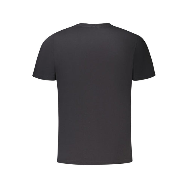 North Sails Schwarzes Baumwoll-T-Shirt für Herren