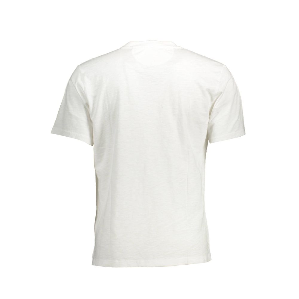 La Martina Bianco Baumwoll-T-Shirt für Herren