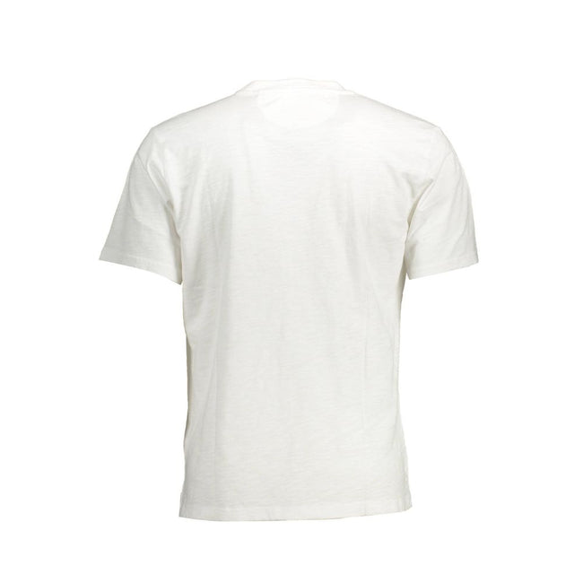 La Martina Bianco Baumwoll-T-Shirt für Herren
