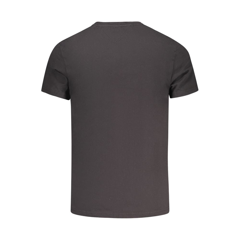 Tommy Hilfiger Men's Black Cotton T-Shirt