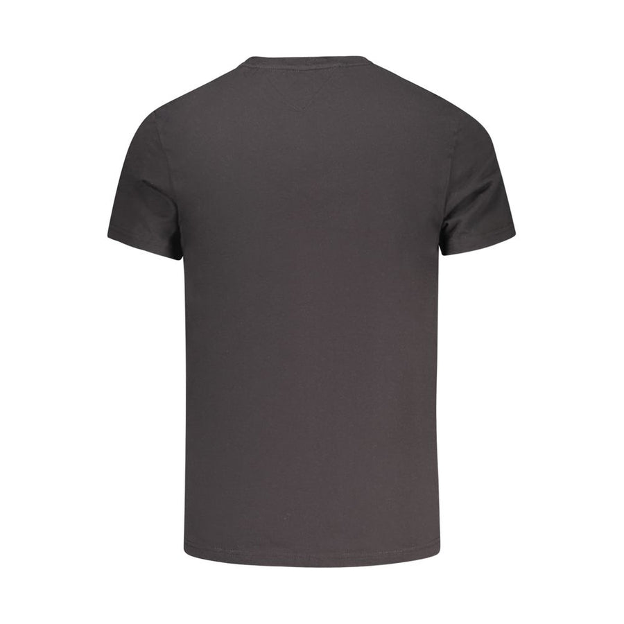 Tommy Hilfiger Men's Black Cotton T-Shirt