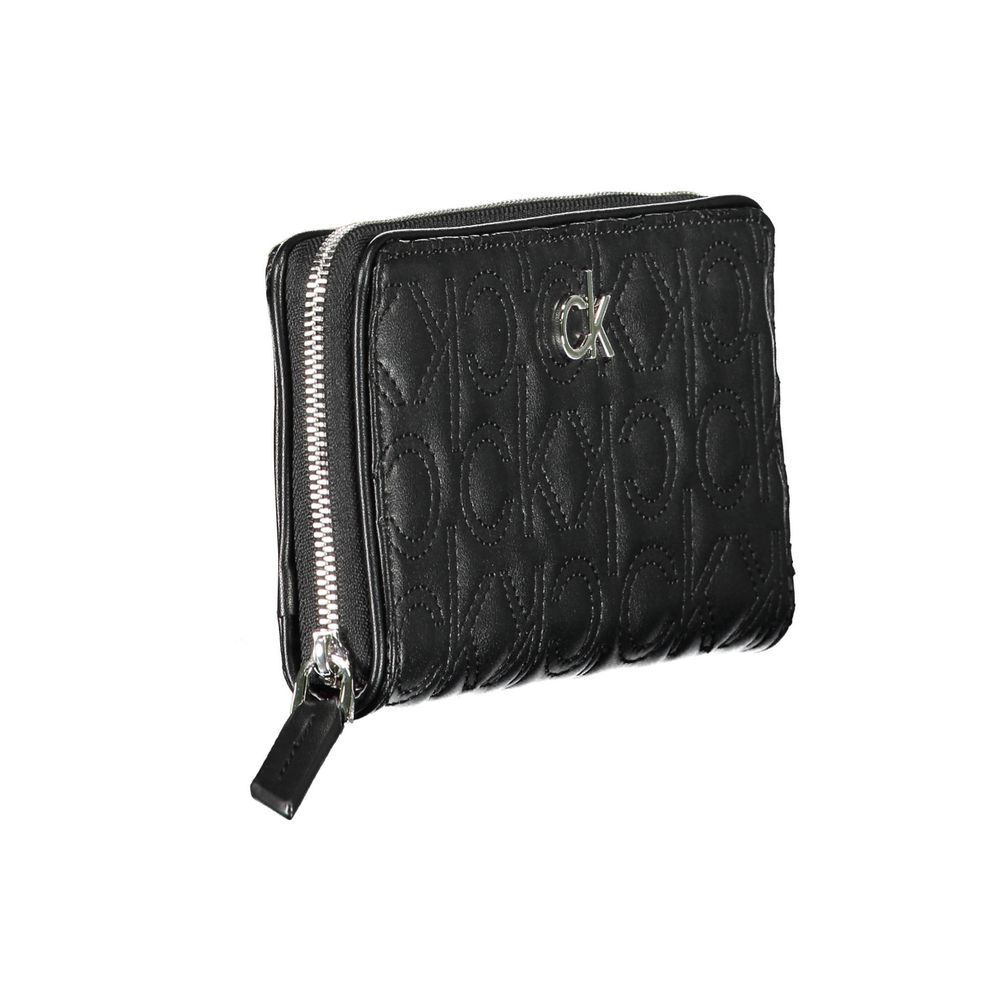 Calvin Klein Nero Poliuretano Damen Geldbörse