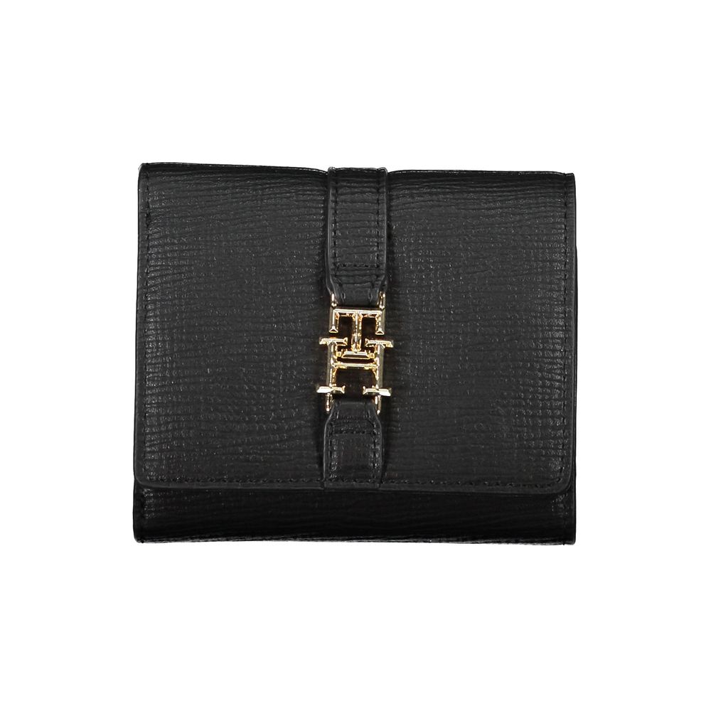 Tommy Hilfiger Nero Damen Geldbörse aus Polyurethan