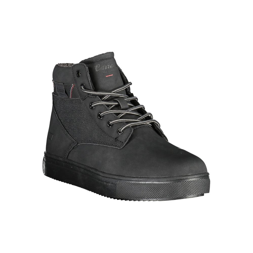 Carrera Schwarzer Polyester Herrenstiefel