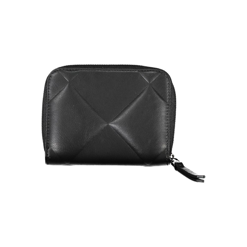 Calvin Klein Schwarzes Polyester Portemonnaie