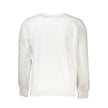North Sails Weißes Herren-Sweatshirt aus Baumwolle