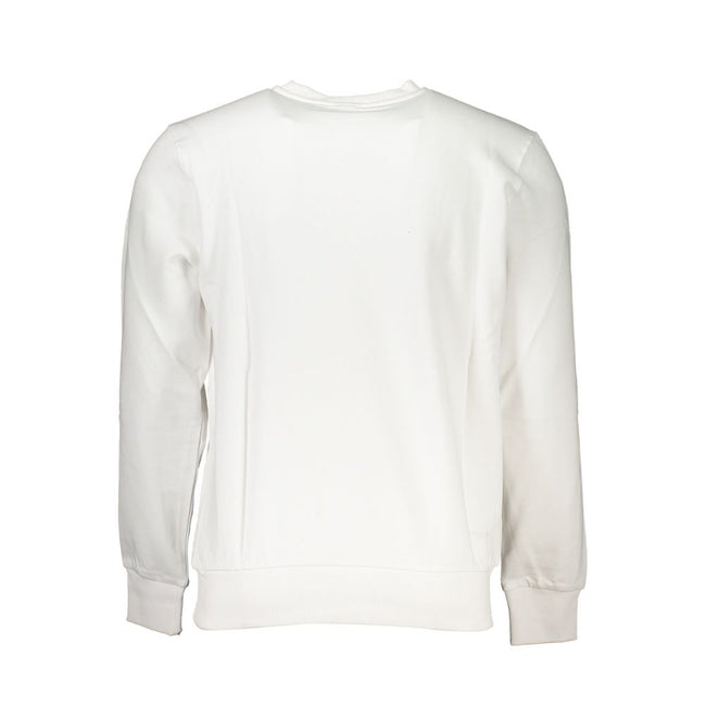 North Sails Weißes Herren-Sweatshirt aus Baumwolle