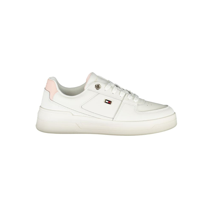 Tommy Hilfiger Weiße Leder-Sneaker für Damen
