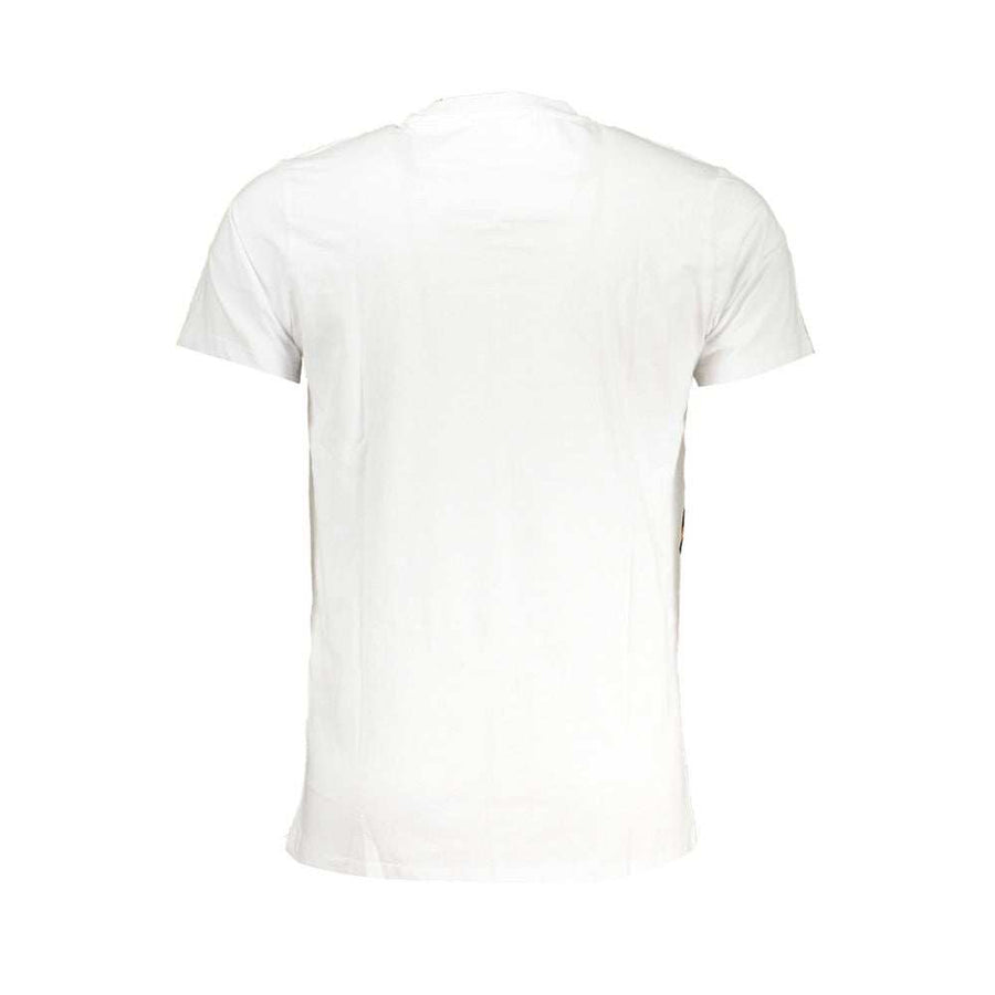 Cavalli Class Men's White Cotton T-Shirt