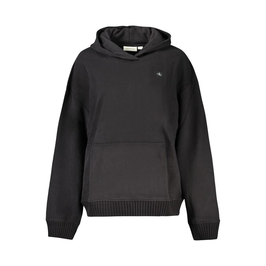 Calvin Klein Women's Black Cotton Sweatshirt