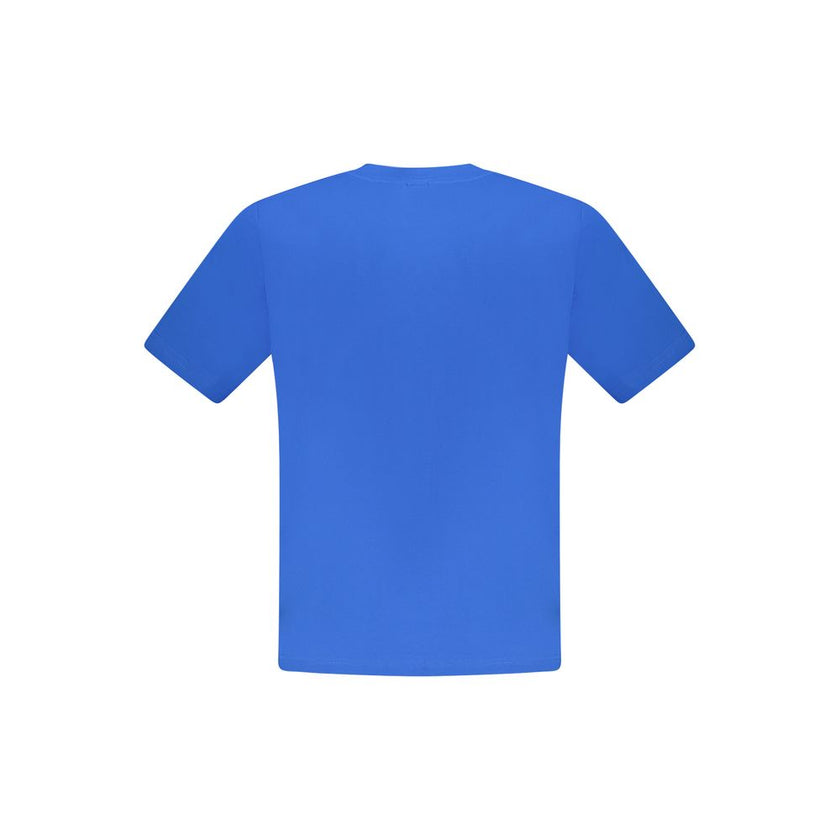 North Sails Blaues Baumwoll-T-Shirt für Herren
