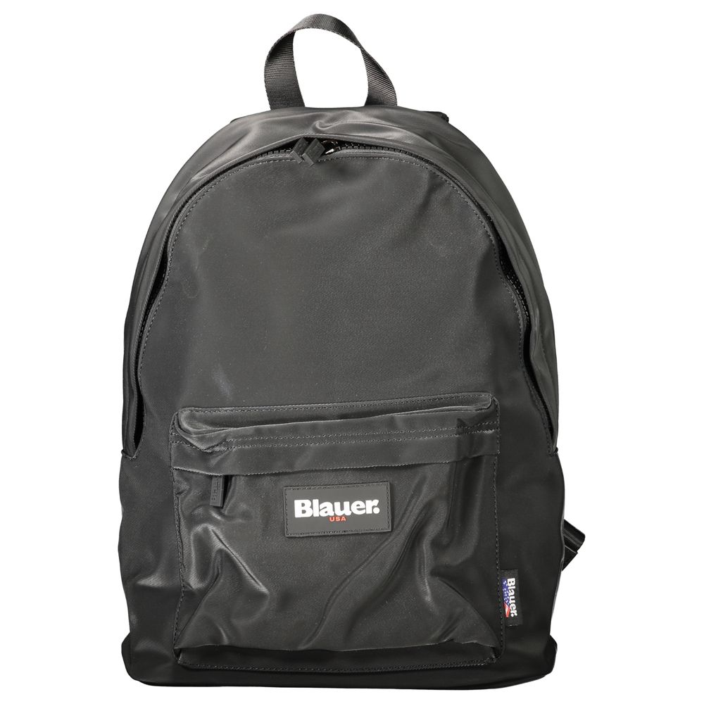 Blauer Schwarzer Rucksack aus Polyester für Herren