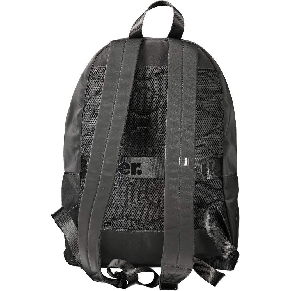 Blauer Schwarzer Rucksack aus Polyester für Herren