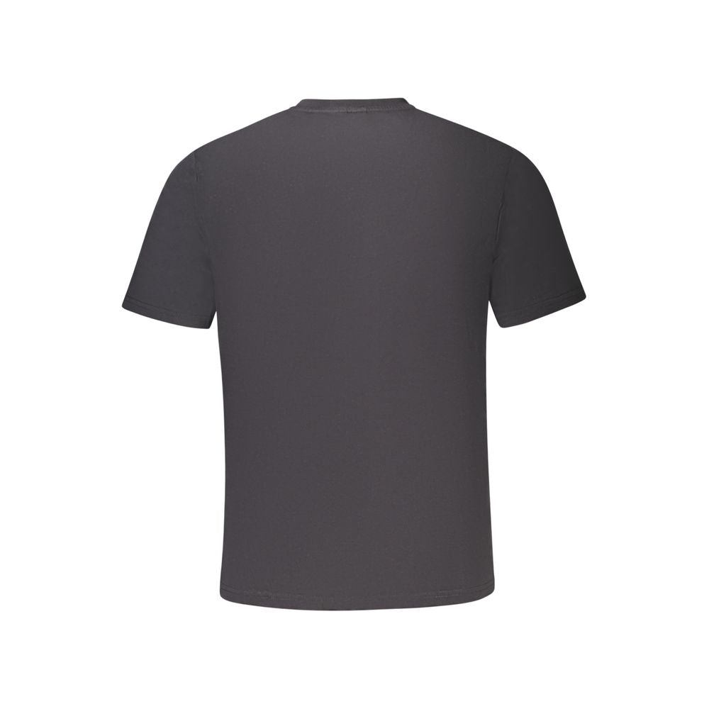 North Sails Schwarzes Baumwoll-T-Shirt für Herren