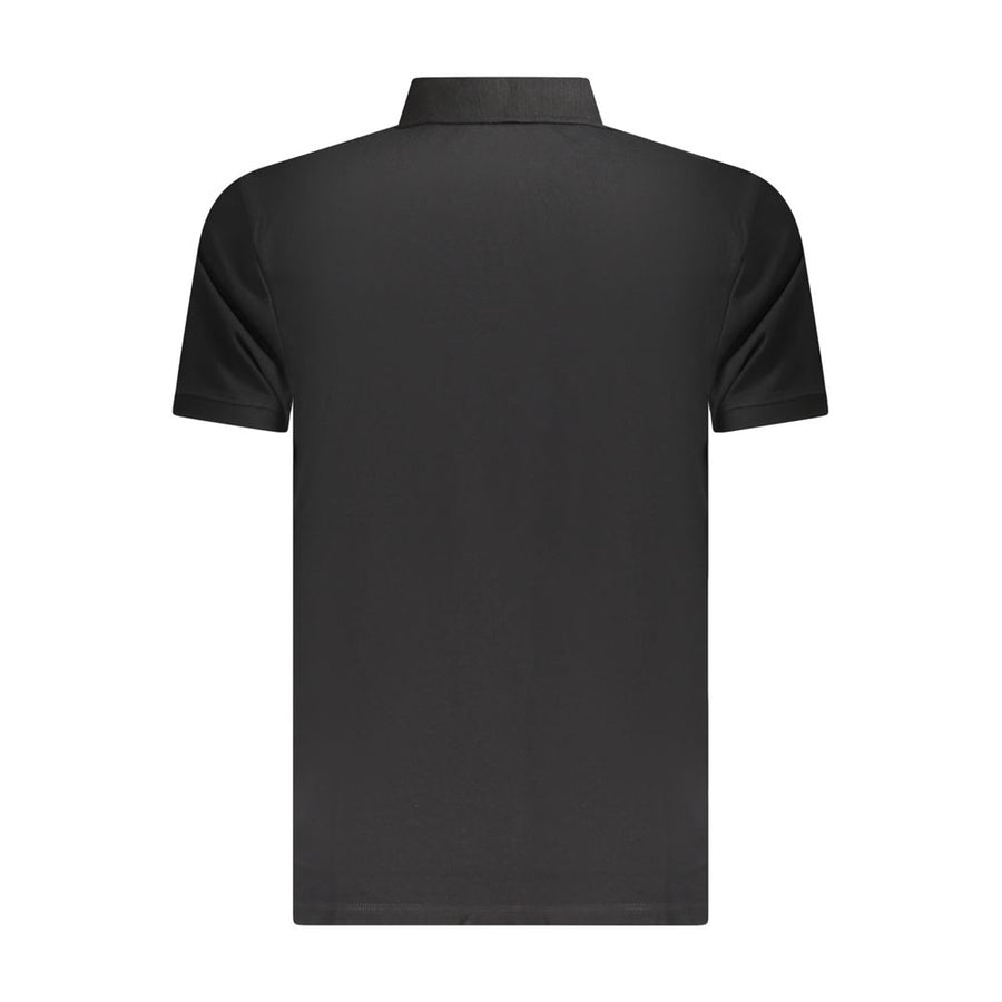 Timberland Men's Black Cotton Polo Shirt