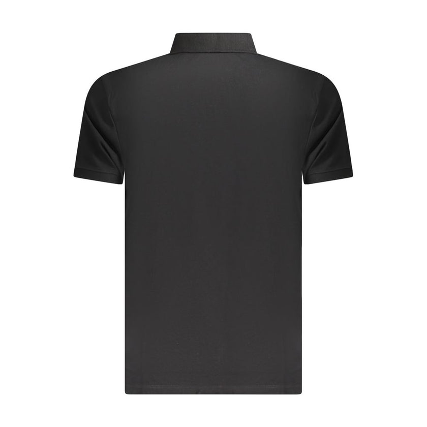 Timberland Schwarzes Herren-Poloshirt aus Baumwolle