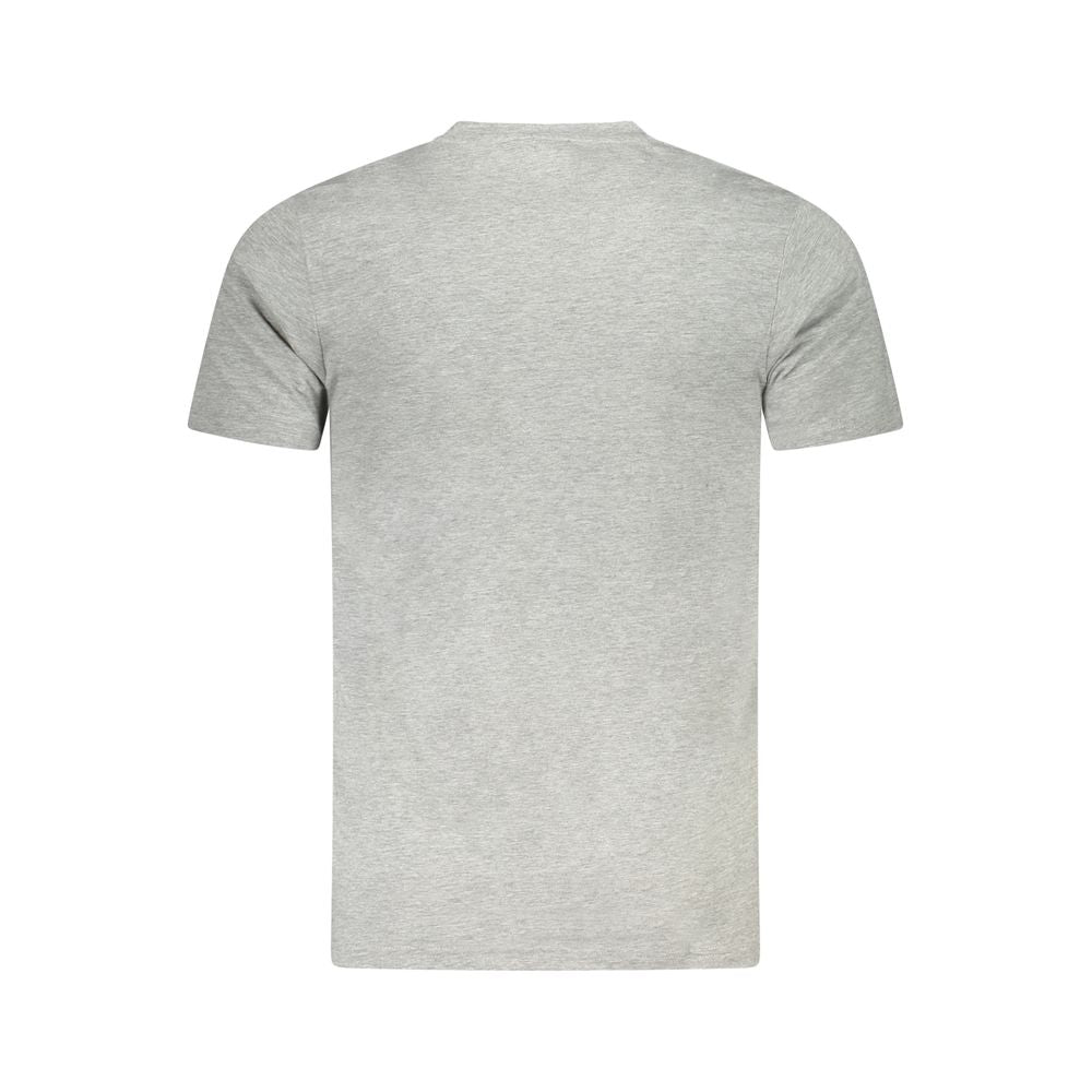 Cavalli Class Men's Grey Cotton T-Shirt
