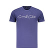 Cavalli Class Blu Baumwoll-T-Shirt für Herren