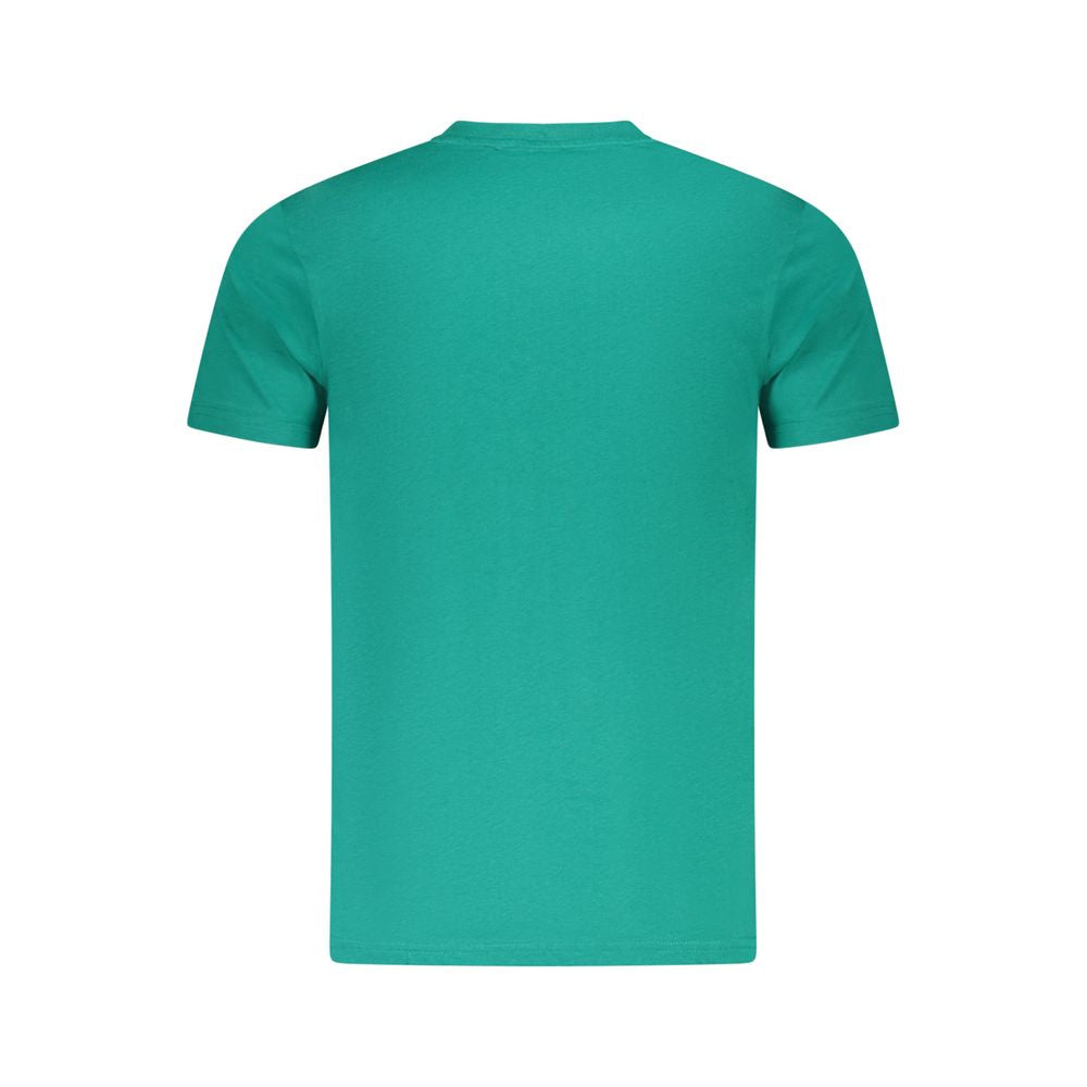 Cavalli Class Men's Green Cotton T-Shirt