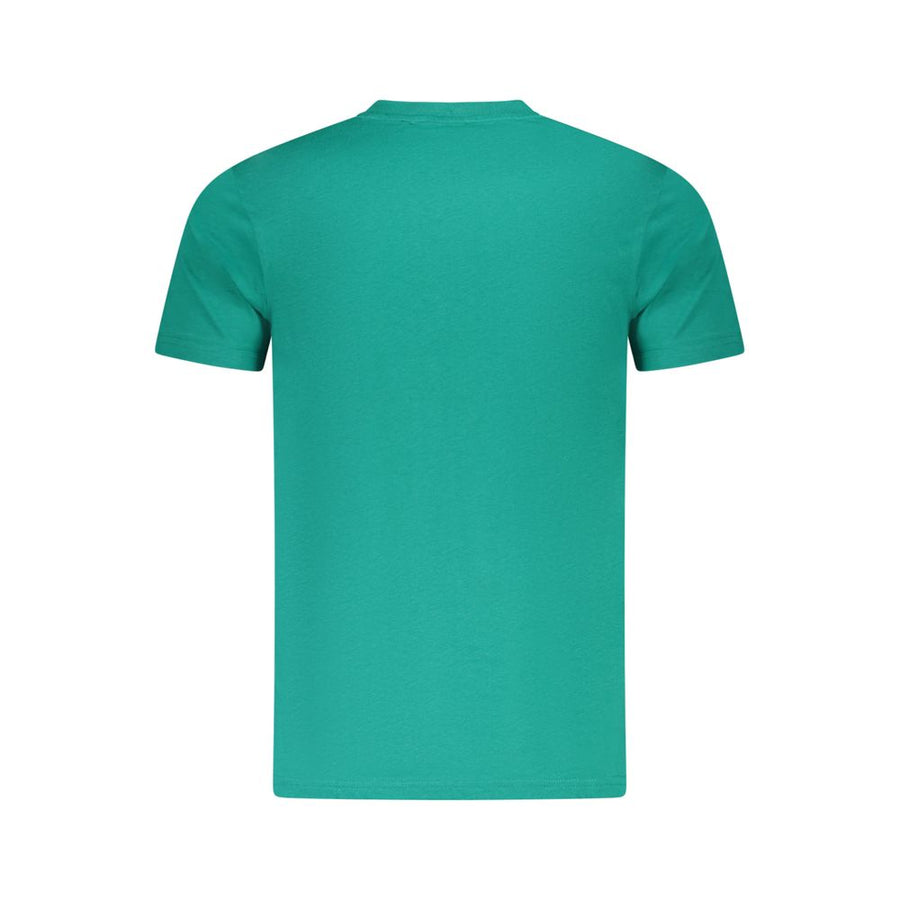Cavalli Class Men's Green Cotton T-Shirt