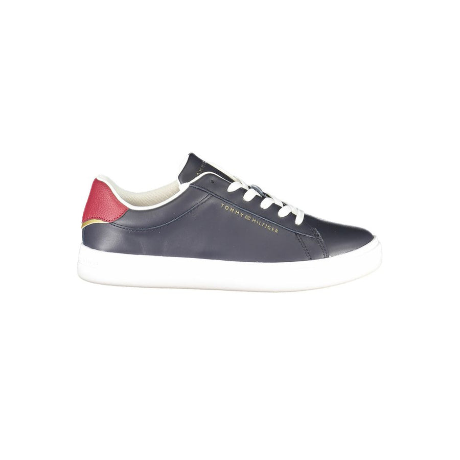 Tommy Hilfiger Women's Blue Polyurethane Sneakers