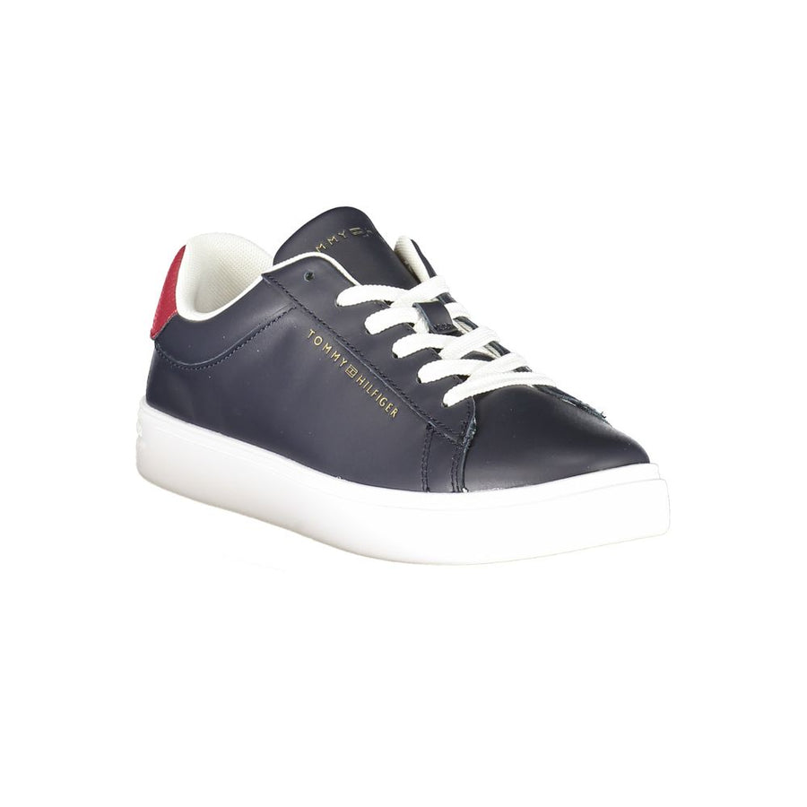 Tommy Hilfiger Women's Blue Polyurethane Sneakers