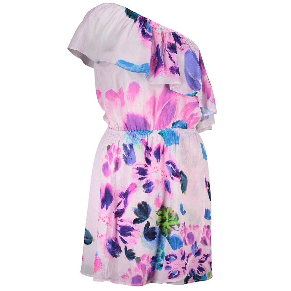 Desigual Pinkes Viskose-Kleid