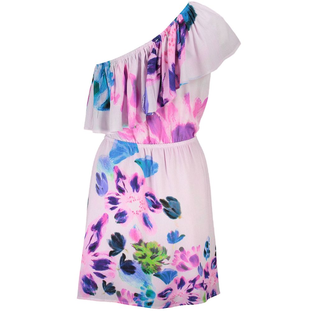 Desigual Pinkes Viskose-Kleid