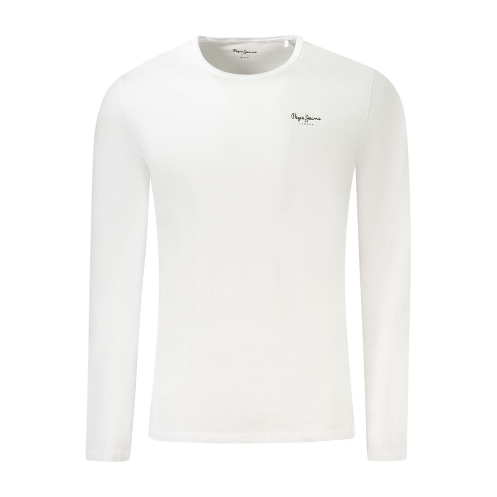 Pepe Jeans Bianco Baumwoll-T-Shirt für Herren