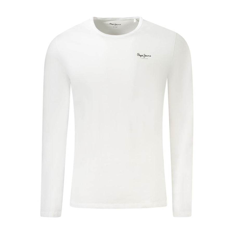 Pepe Jeans Bianco Baumwoll-T-Shirt für Herren