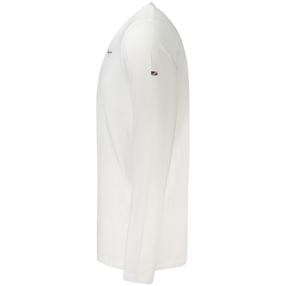 Pepe Jeans Bianco Baumwoll-T-Shirt für Herren