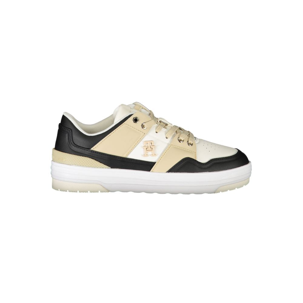 Tommy Hilfiger Sneaker aus weißem Stoff