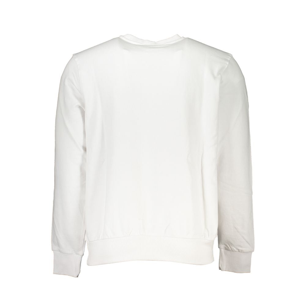 North Sails Weißes Herren-Sweatshirt aus Baumwolle