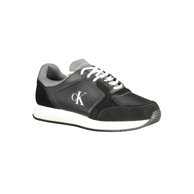 Calvin Klein Schwarzer Sneaker aus Polyurethan für Herren