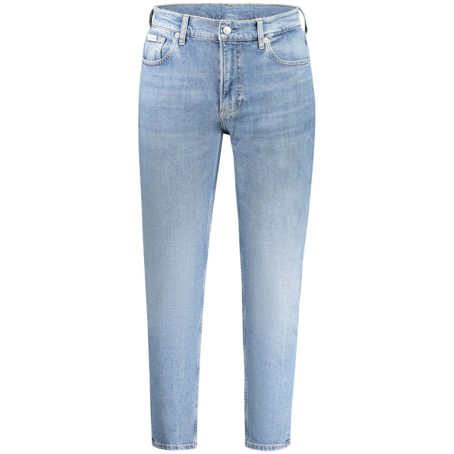 Calvin Klein Blaue Herren-Jeans aus Baumwolle