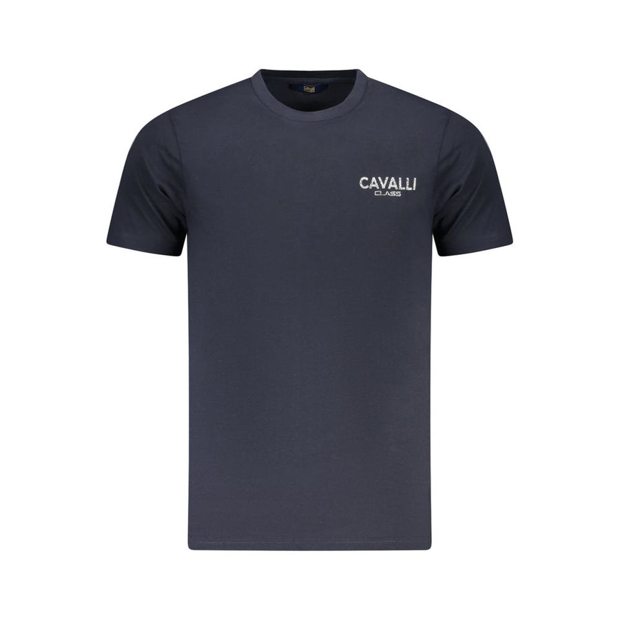 Cavalli Class Men's Blue Cotton T-Shirt